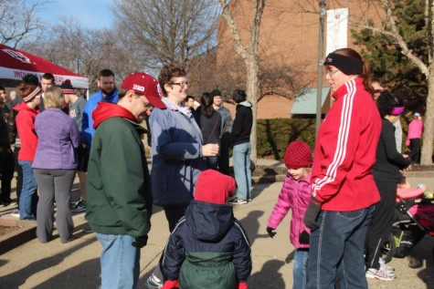 Community members and students alike came out for the race on Saturday.