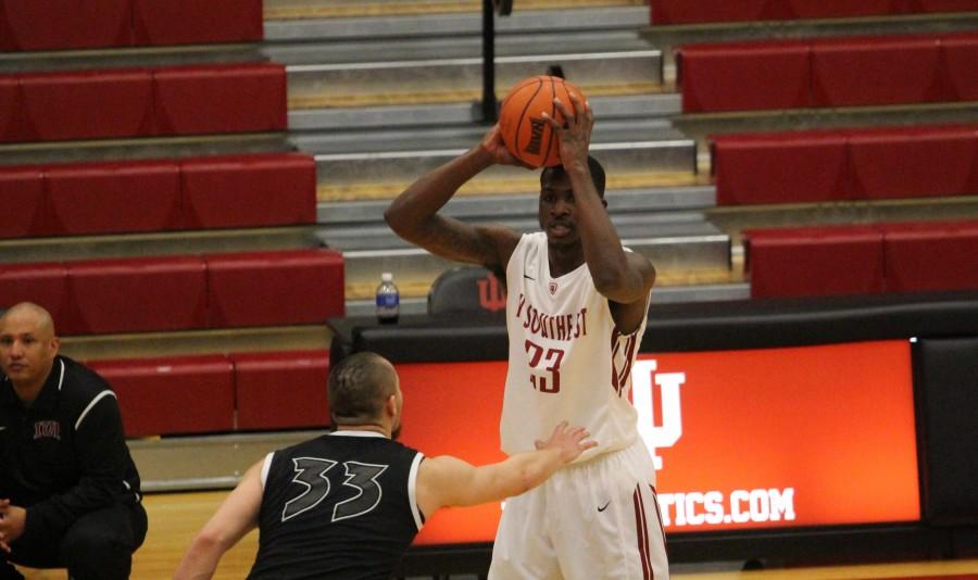 Freshman+forward+Robert+Sawyer+runs++the+offense+as+the+Grenadiers+beat+the+number+one+ranked+team+in+the+KAIC%2C+IU+East.+