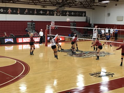 IUS volleyball defeats Brescia on senior day