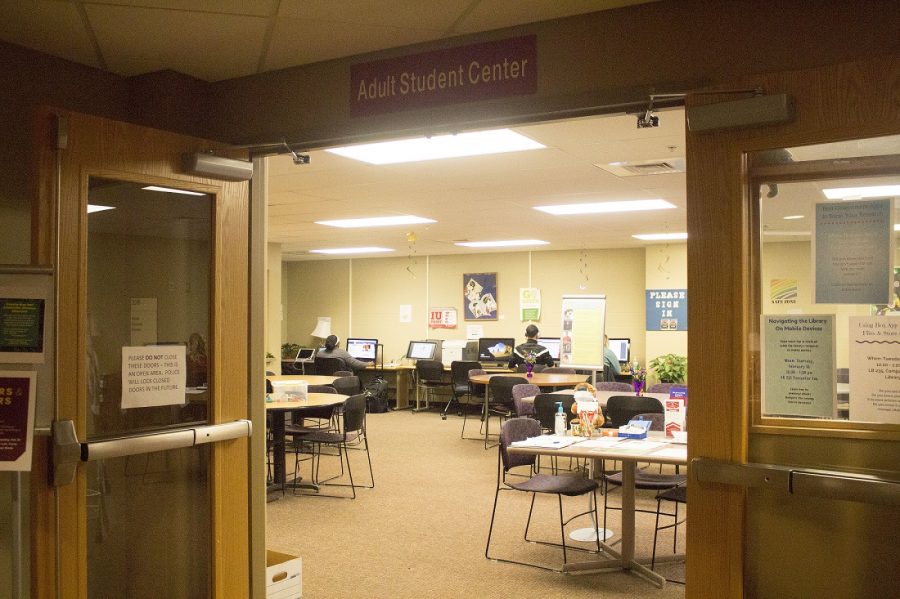 The+Adult+Student+Center+is+located+on+the+top+floor+of+University+Center+South+in+room+206.