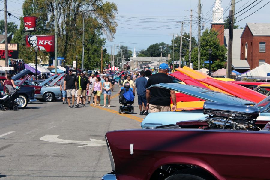 Among+the+events+happening+on+Sunday+was+a+car+show+on+Taylorsville+Road%2C+showcasing+local%2C+classic+and+custom+cars.