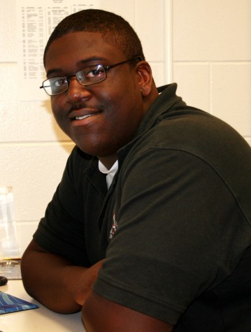 IUS Student Government Association president Stephon Moore