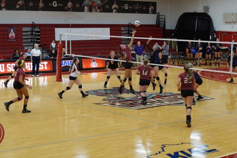 Volleyball seniors say goodbye