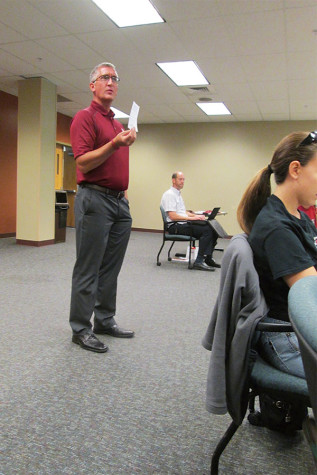 Michael Day, personal counseling services, discussed the importance of the “Tell me about your day” project.