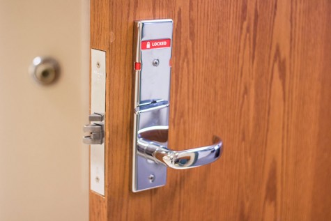 New door locks installed on campus