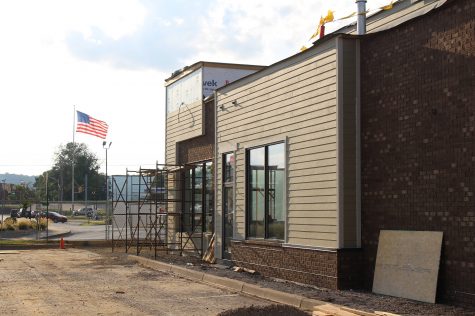 Progress being made on Coffee Crossing, which is set to open on Oct. 3.