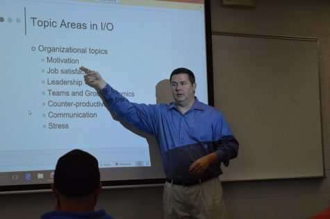 Todd Manson, assistant professor of psychology, discusses organizational topics in psychology.