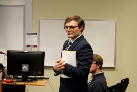 SGA executive board installs student senators, elects student senate officers and discusses hazing